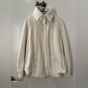 ALO Yoga Cream Teddy Jacket
